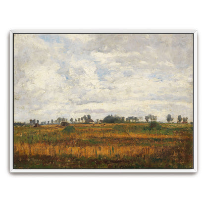 Rural landscape with cloudy sky by Paul Baum