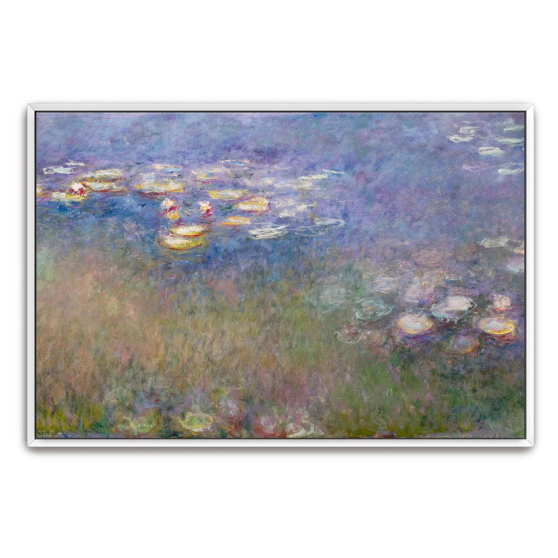 Water Lily Pond Impressionistic Landscape By Claude Monet