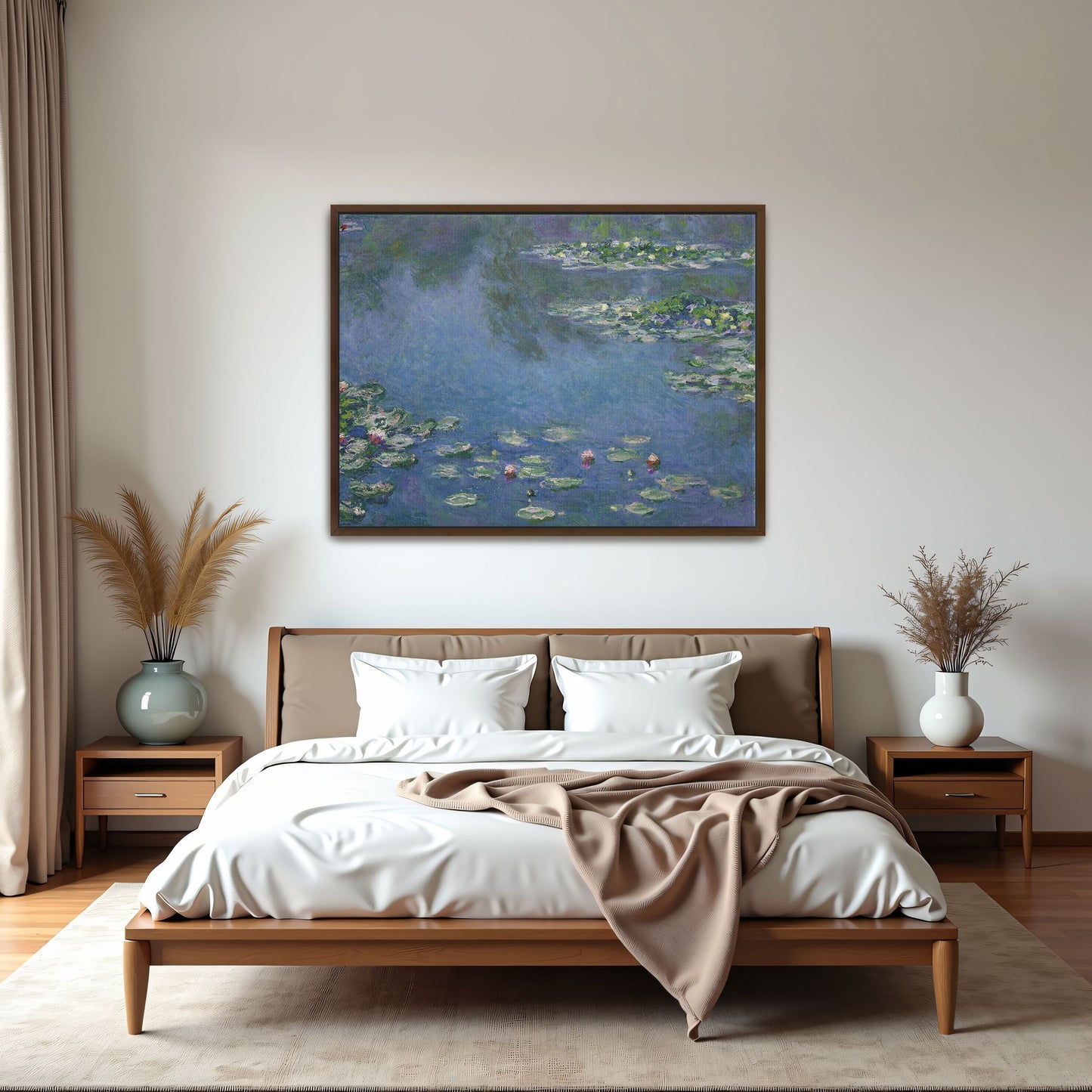 Water Lilies Impressionist Landscape By Claude Monet