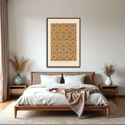 Italian Ornament Design, Floral Pattern, Geometric Shapes By Sydney Vacher