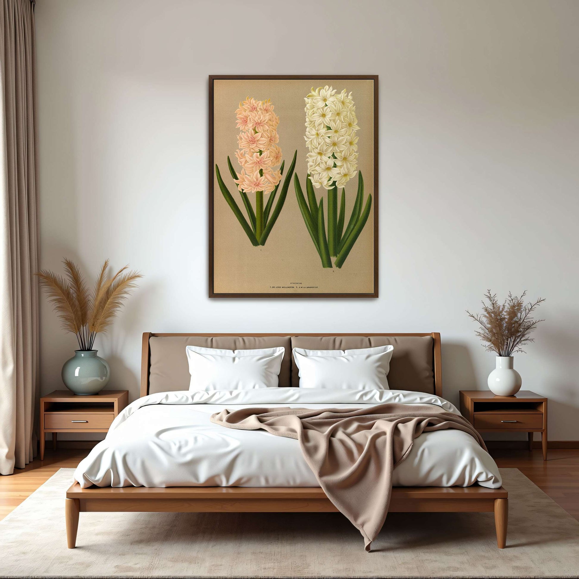 Two Hyacinth Flowers by Arentina Hendrica Arendsen