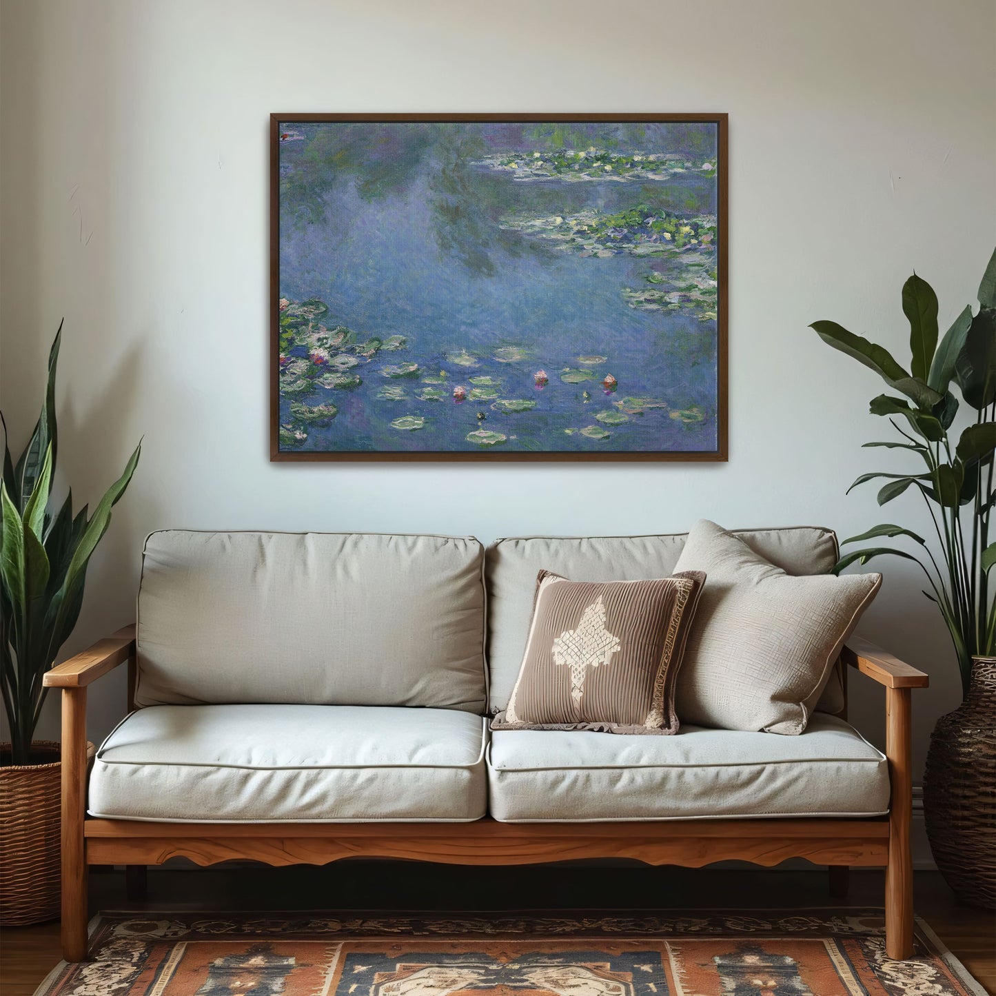 Water Lilies Impressionist Landscape By Claude Monet