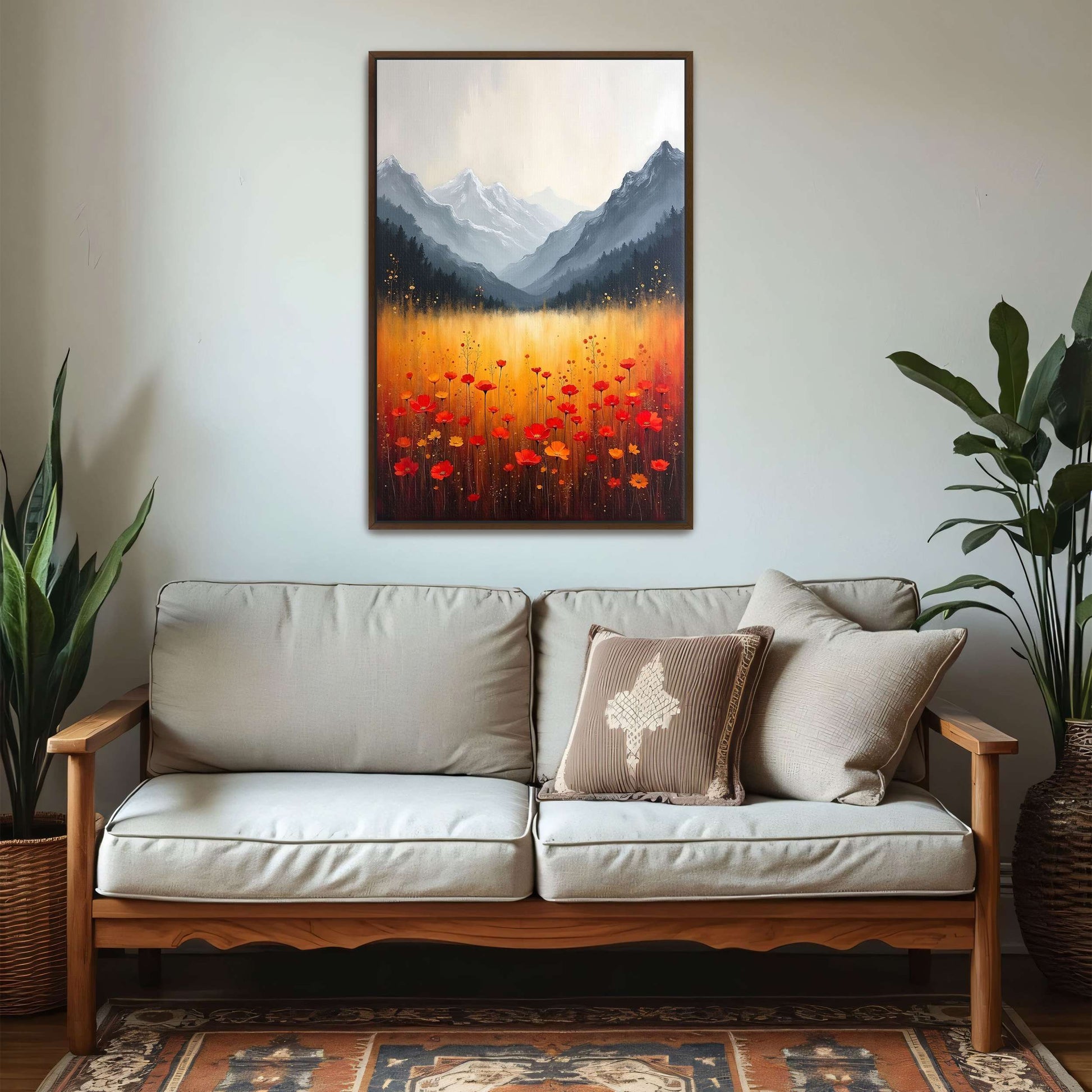 Mountain Meadow Wildflowers By Yara Rabibzad