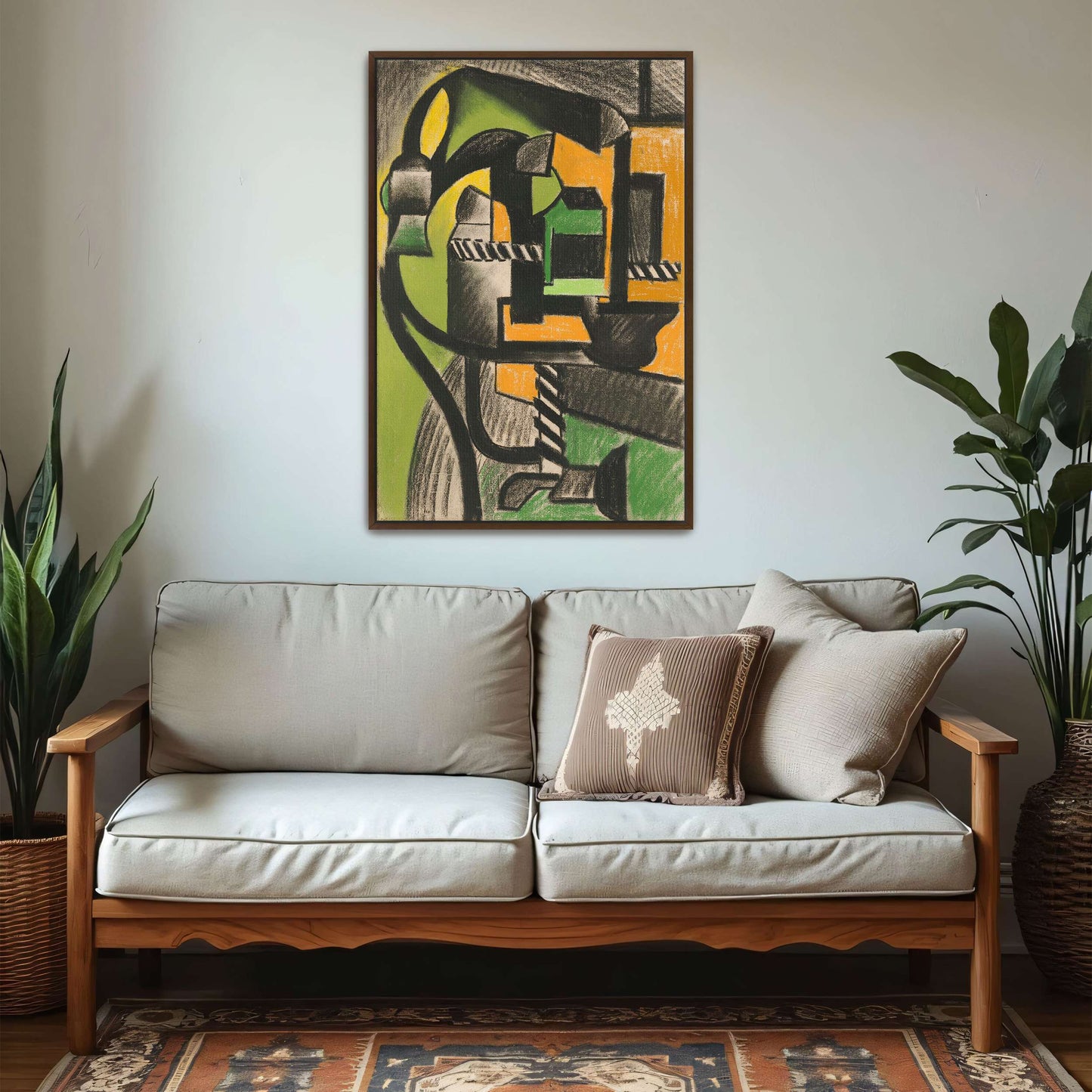Abstract Cubist Composition by Henri Gaudier-Brzeska