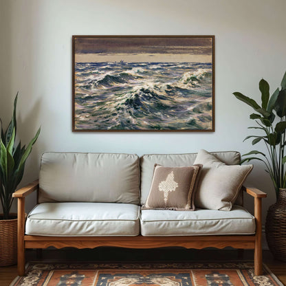 Choppy Waves on the Open Sea by William Henry Holmes