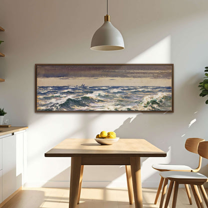 Choppy Waves on the Open Sea by William Henry Holmes