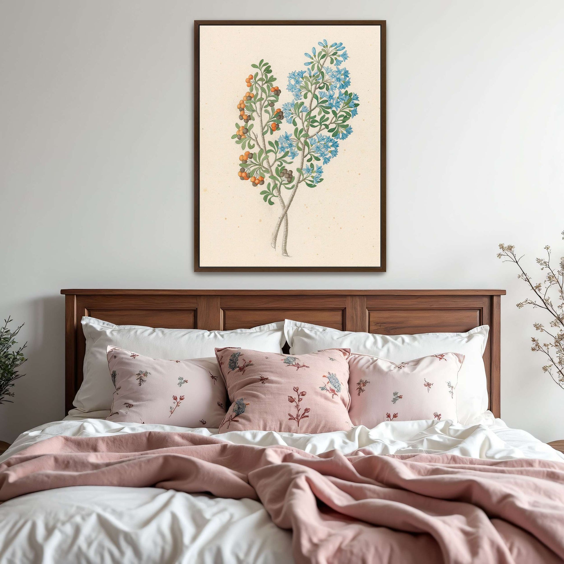 Botanical illustration of flowering plant by Clemenz Heinrich Wehdemann
