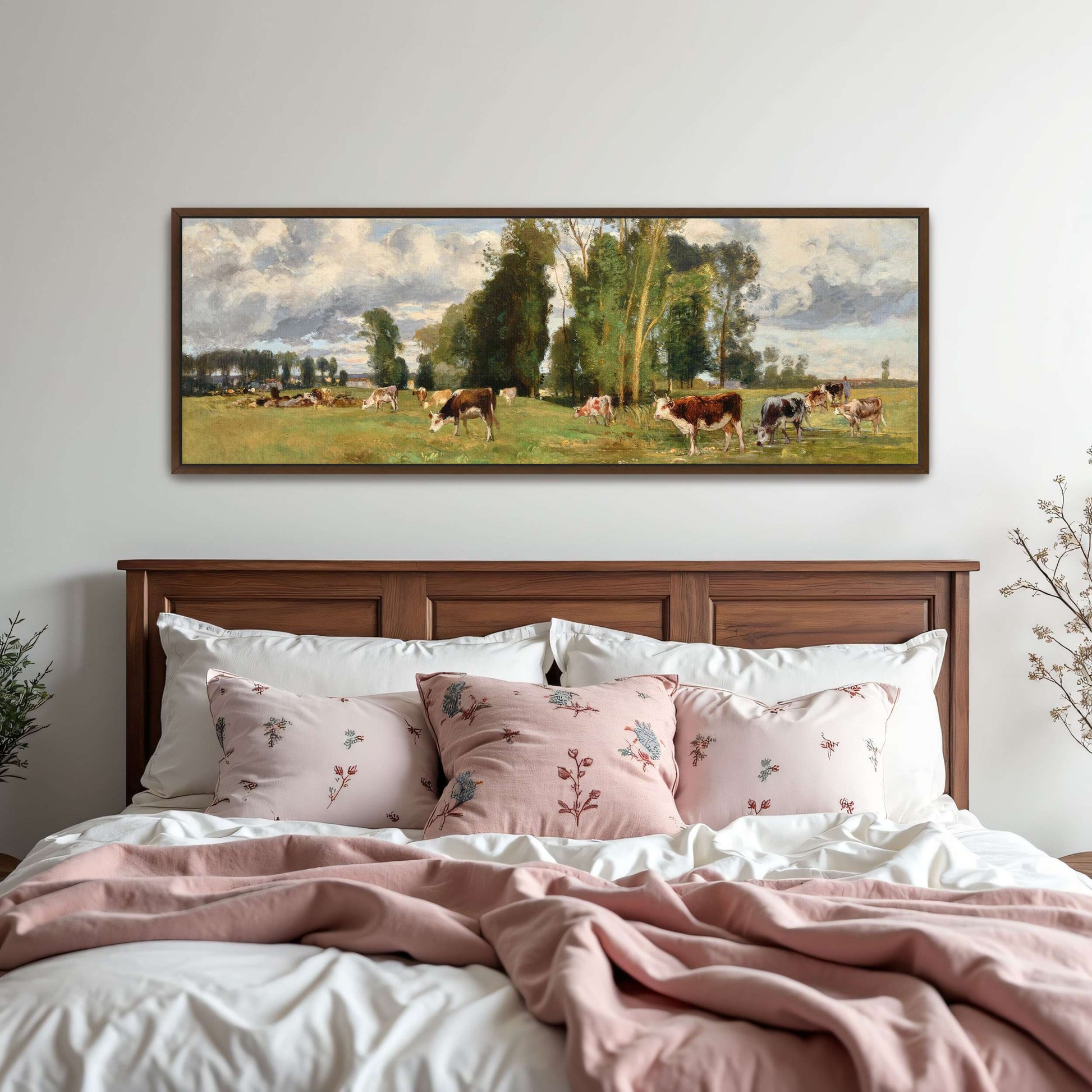 Pasture Landscape with Cows by Eugen Jettel