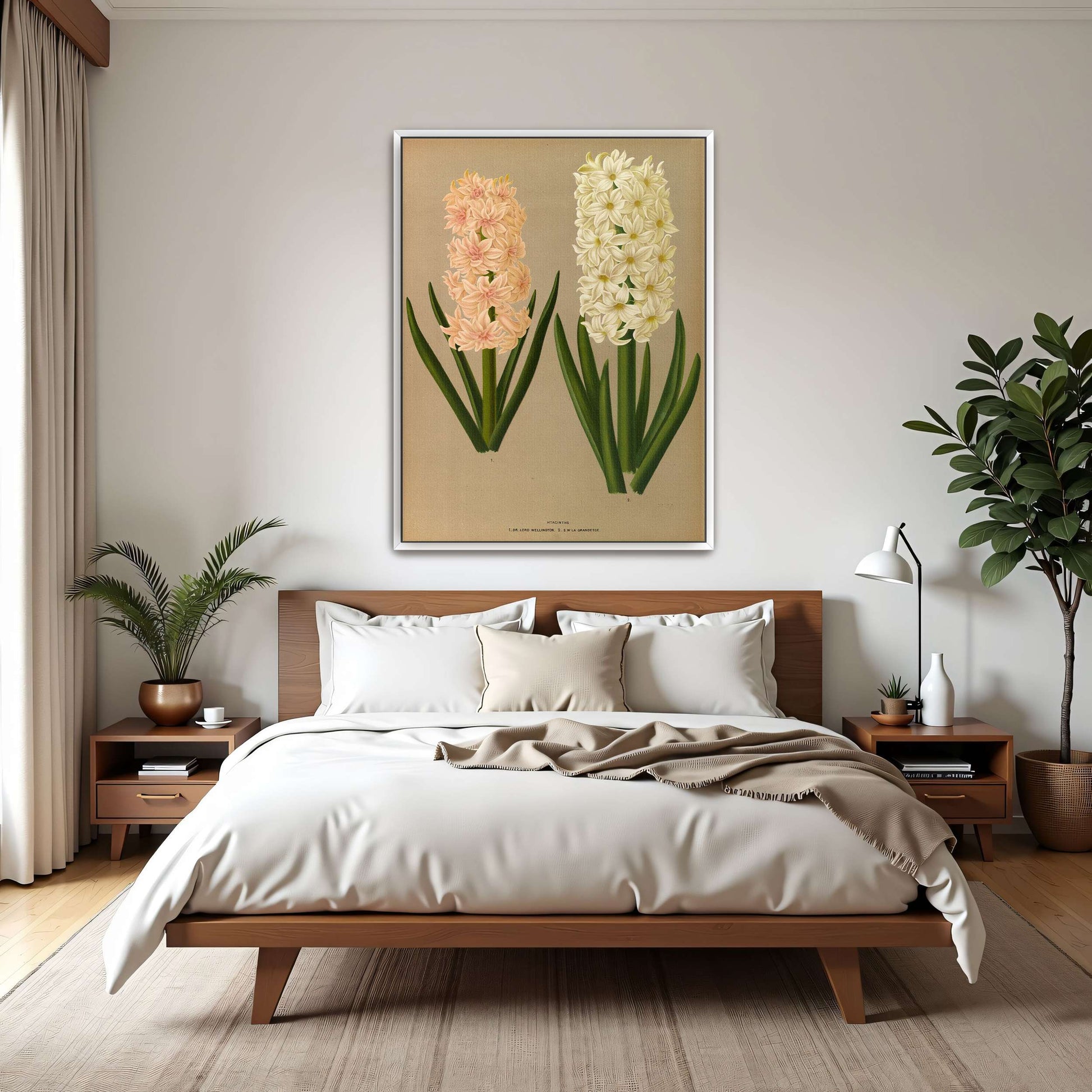 Two Hyacinth Flowers by Arentina Hendrica Arendsen